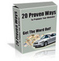 Thumbnail 20 Proven Ways To Promote Your Website MRR!